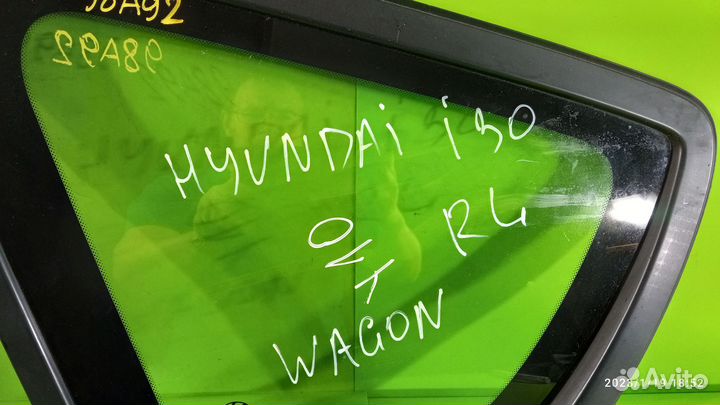 Стекло кузовное заднее левое для Hyundai i30