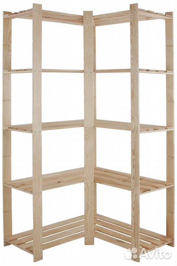 Стеллаж деревянный
