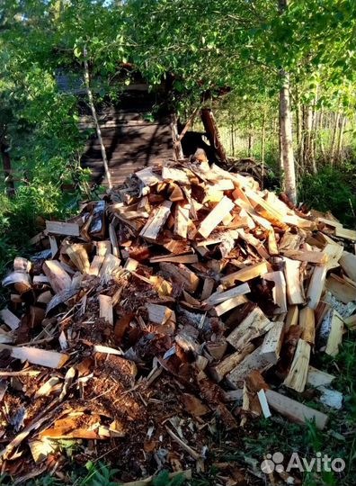 Дрова в укладку любого объема Березовые в Выборге