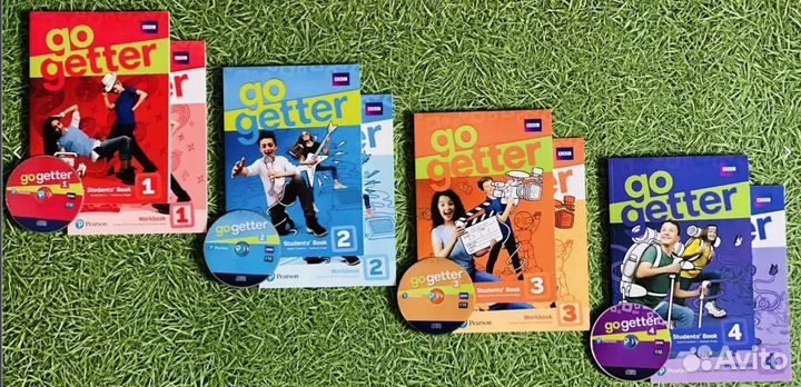 Go getter (Гоу Геттер) 1,2,3,4 (новые учебники)