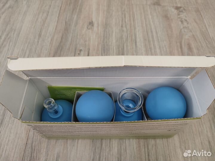 Банки вакуумные полимерно-стеклянные