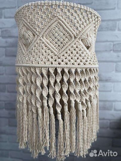 Абажур макраме