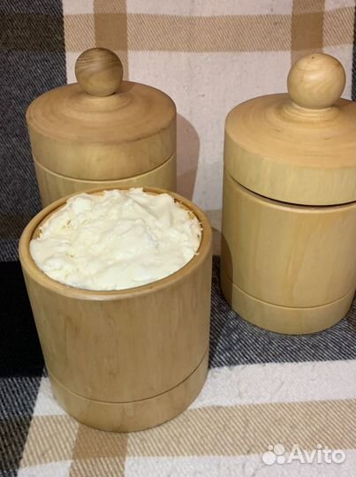 Аккураевый Мёд из Алтая, в Деревянном бочонке