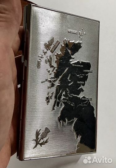 Портсигар Редкий Винтажный «Tallent» Made in Engla