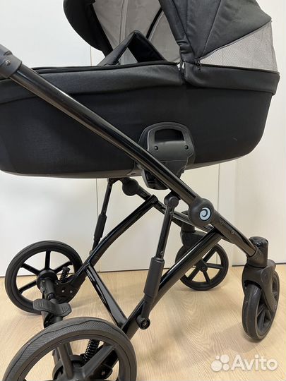 Коляска tutis zille 2в1 черный 2023