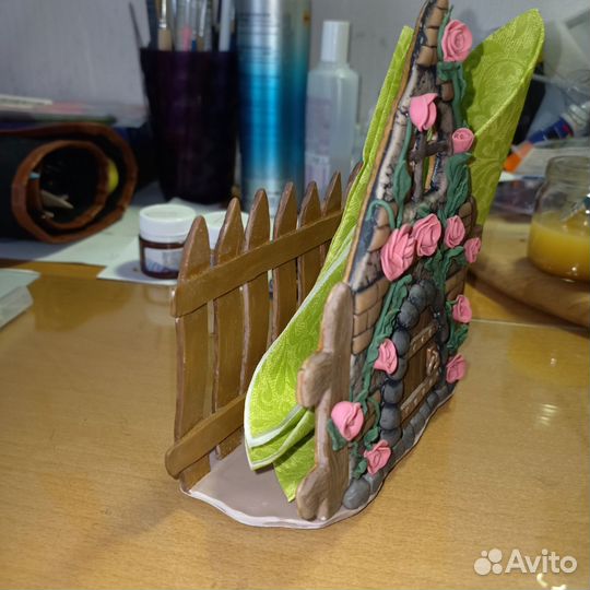 Домик салфетница