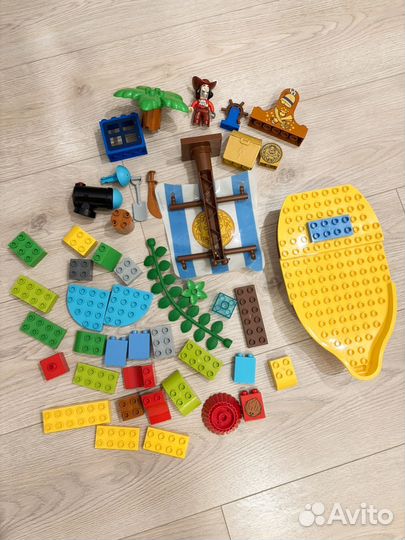 Lego duplo 10514 лего дупло Пиратский корабль