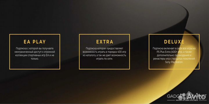 Подписка PS Plus EA Play 1/3/12 месяцев