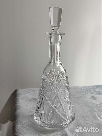 Графин хрустальный СССР