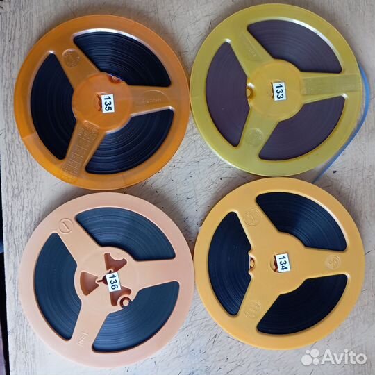 Катушки бобины 15 см для магнитофона