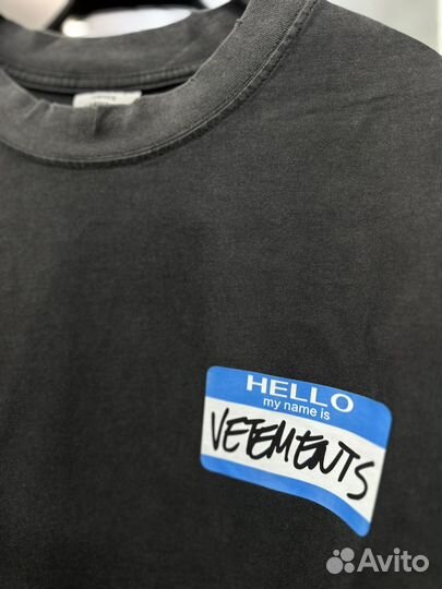 Vetements футболка
