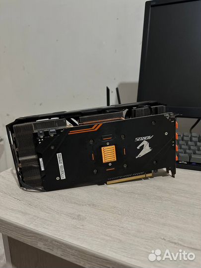 Видеокарта gigabyte aorus Radeon RX580 XTR 8G