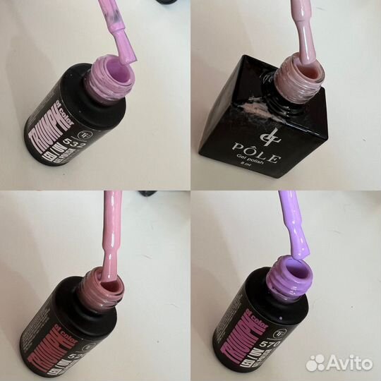 Гель лаки, база, топ