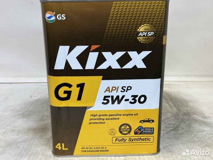 Kixx G1 5W30 SP-RC GF-6 4л Замена