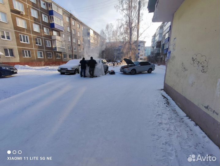 Отогрев авто