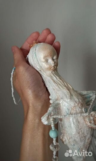 Рыбка, интерьерная скульптура (подвеска) 