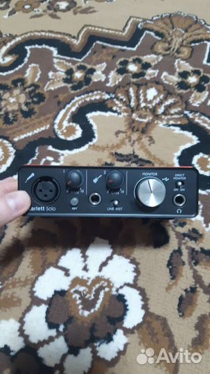 Focusrite scarlett solo 2nd gen