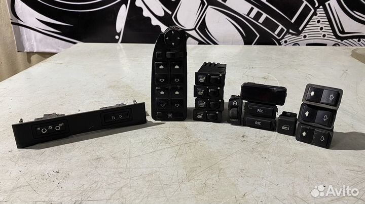 Кнопки салона BMW 7 series E38 iL