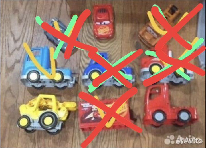 Машинки лего дупло