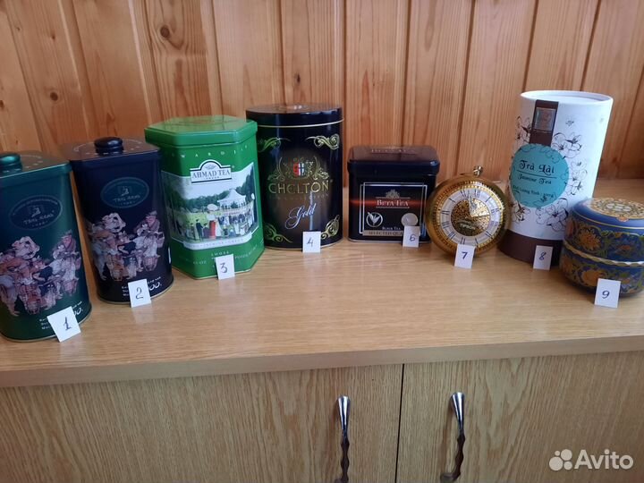 Баночки из под чая