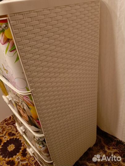 Комод детский пластиковый