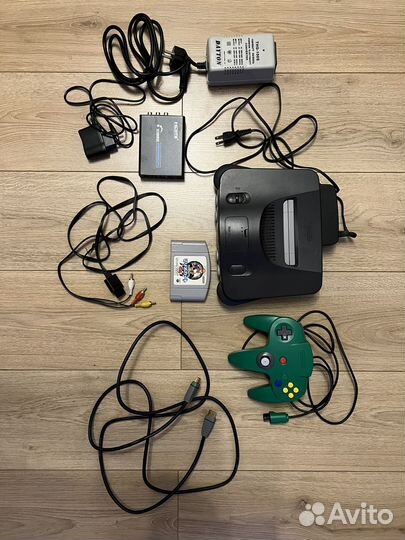 Приставка nintendo 64 + допы