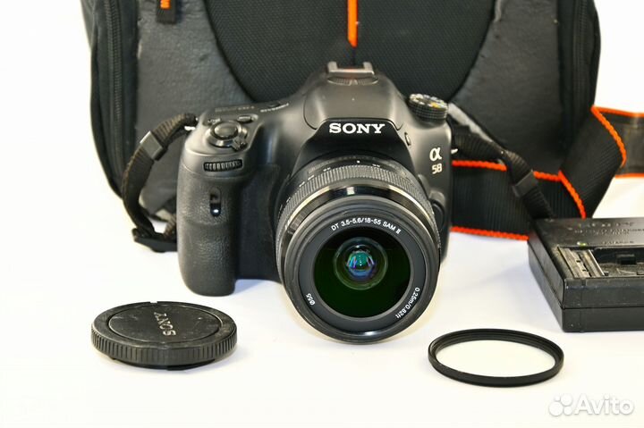 Sony Alpha A58 20.1MP c Kit SAM II 18-55