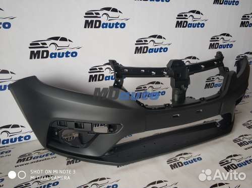 Бампер передний рено логан с 2018