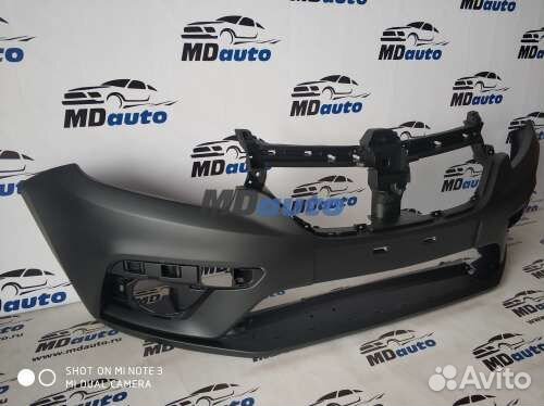 Бампер передний рено логан с 2018
