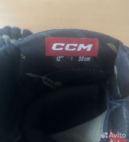 Краги хоккейные CCM AS-V размер 12