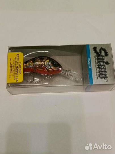 Воблер Salmo rattlin hornet цвет YHP