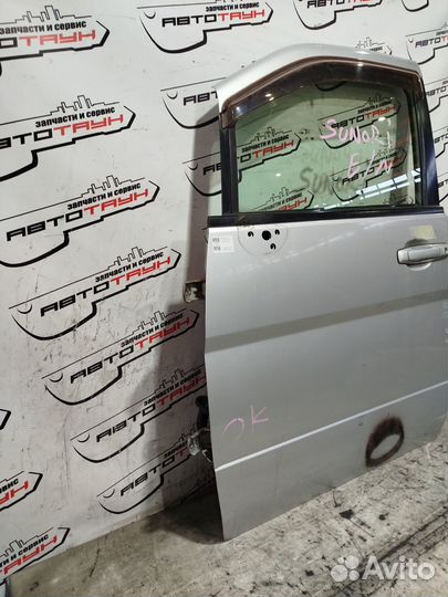 Дверь nissan serena PC24 PNC24 RC24 TC24 TNC24 VC24 VNC24 H01014N0MM передняя левая серебро, KL0 QE1