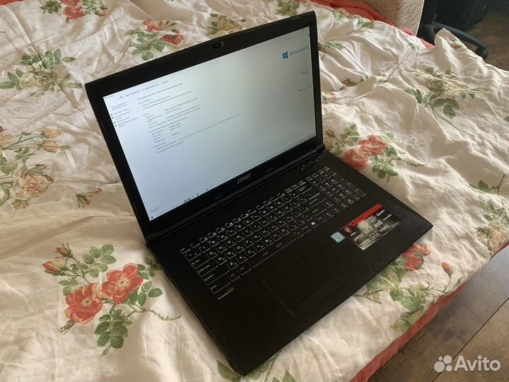 Игровой ноутбук MSI Gl 72 6QF