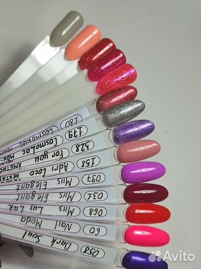 Набор гель лак, пластины для стемпинга