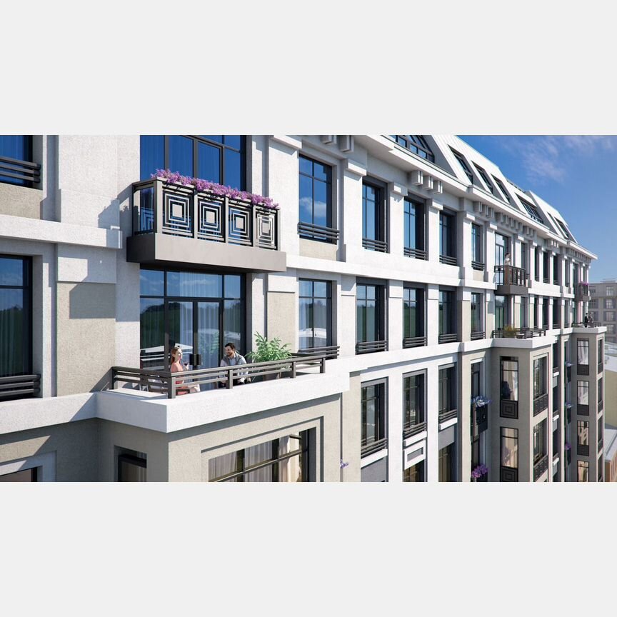 2-к. квартира, 73 м², 4/9 эт.