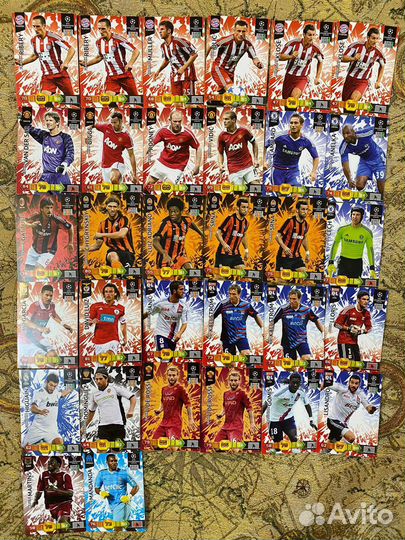 Карточки, открытки футбольные коллекционные