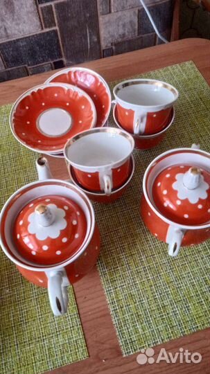 Сервизы чайные фарфоровые СССР, ГДР