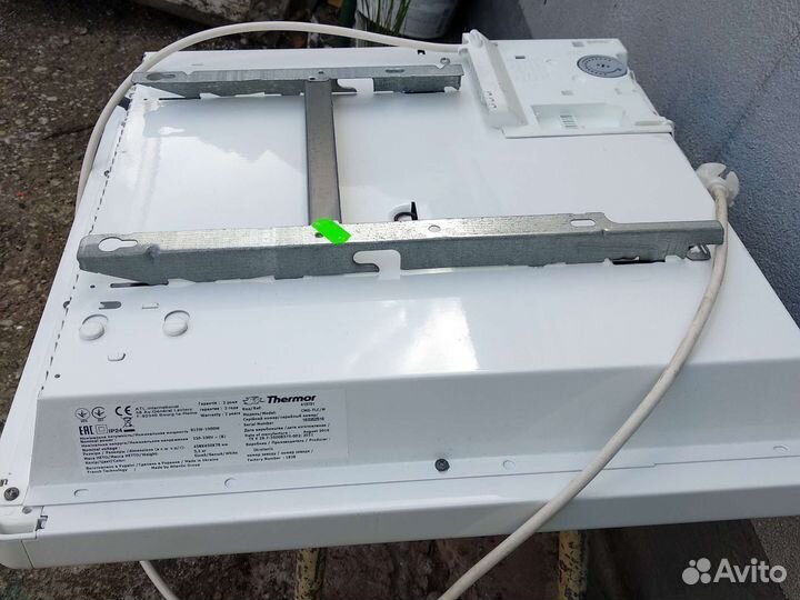 Электродвигатель настенный с термостатом 1000вт