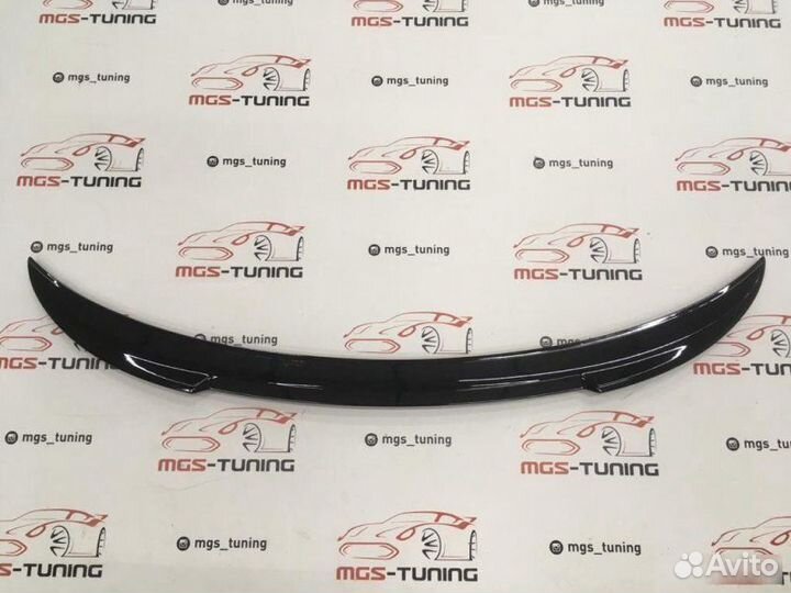 Спойлер черный M4 Style BMW 3 e90 (Тайвань)