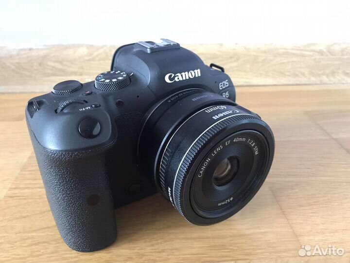 Canon EOS R6 + RF-EF + 40mm (пробег 20тыс)