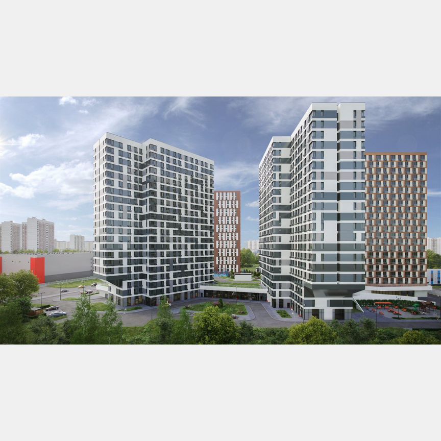 Апартаменты-студия, 22,5 м², 18/21 эт.