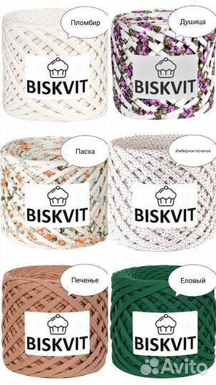 Трикотажная пряжа Biskvit