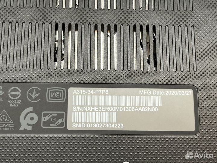 Ноутбук acer n19h1 (55573ве)