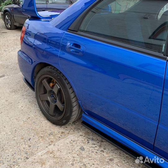 Задние сплиттеры для Subaru Impreza GD 02-07