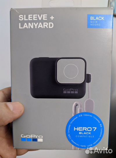 Силиконовый чехол с ремешком GoPro Sleeve&Lanyard