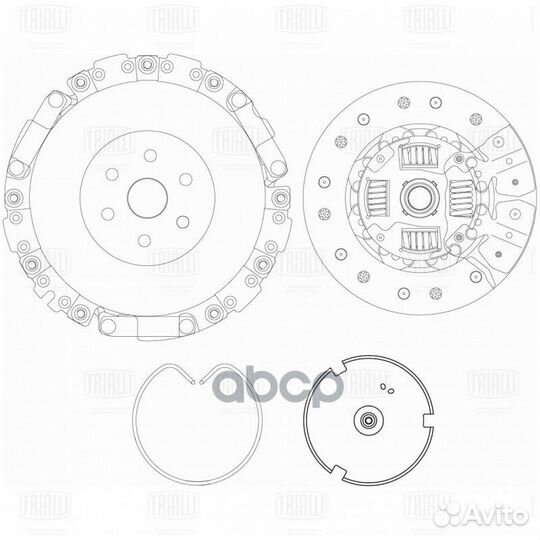 Сцепление Chery Amulet (A15) 03- 1.6i