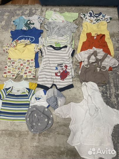 Одежда для лета, для мальчика 62-68