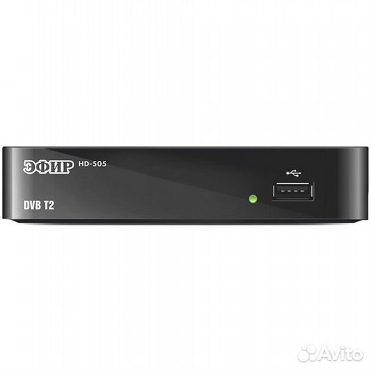 Ресивер Сигнал Эфир HD-505 черный DVB-T2 #304806