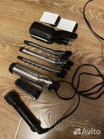 Плойка для волос (щипцы) с насадками