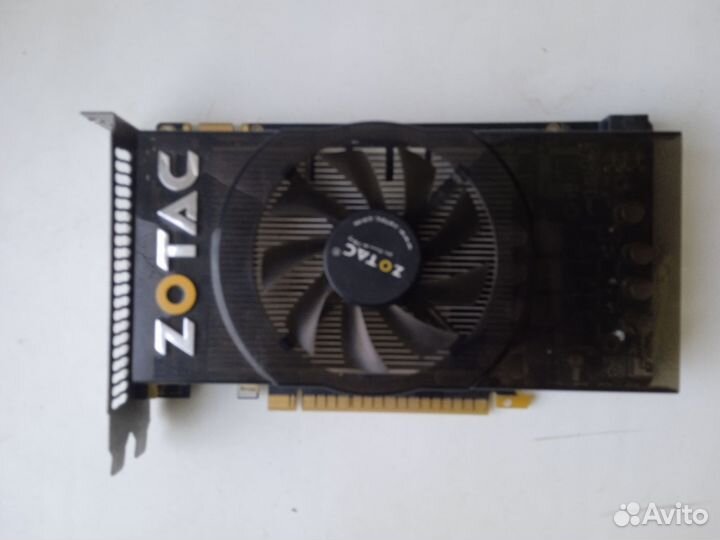 Видеокарта 550ti
